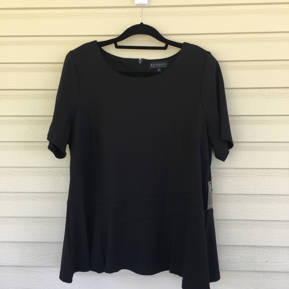 Eloquii Peplum Style Top